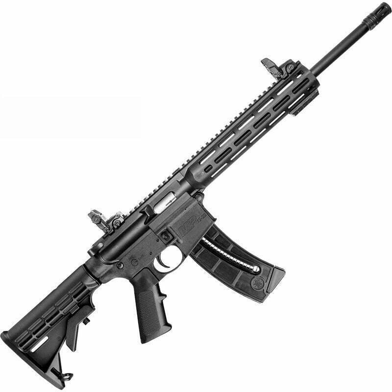 Rifle Smith Wesson M&P 15 Cal 22 Sport Aço Polímero Preto