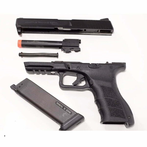 Pistola KWA ATP GBB Full Metal Preta 2