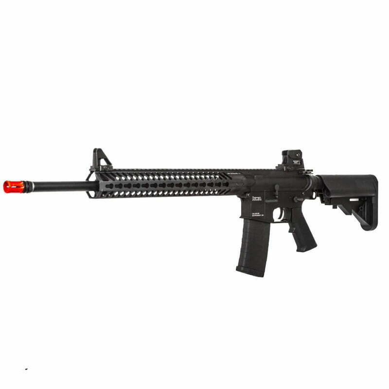 Rifle KWA KM4 KR14 AEG Full Metal Preta