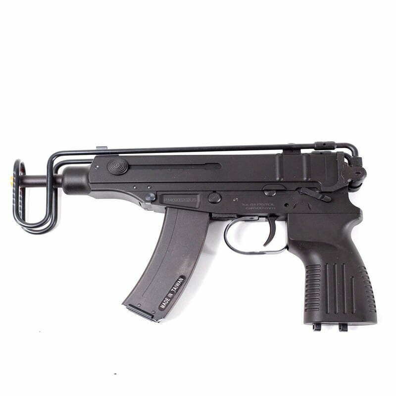 Skorpion KZ 61 KWA GBB Full Metal Preta Submetralhadora